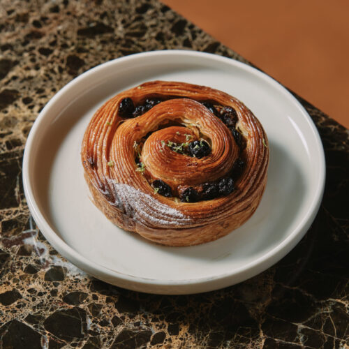 Apple Rum and Raisins Escargot