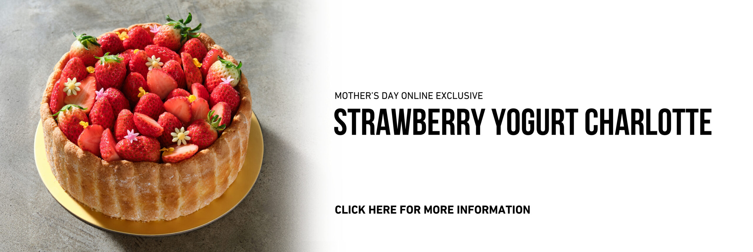 Mother's Day 2026 - Strawberry Yogurt Charlotte