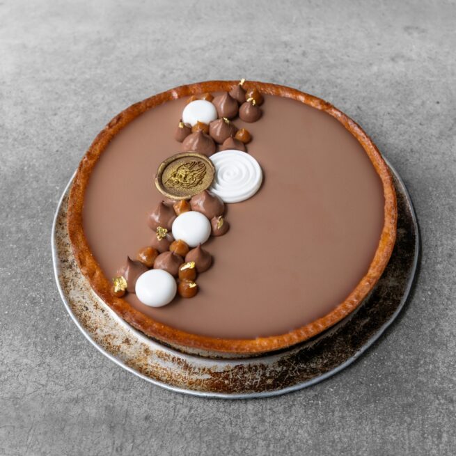 Coconut and Milk Chocolate Tart