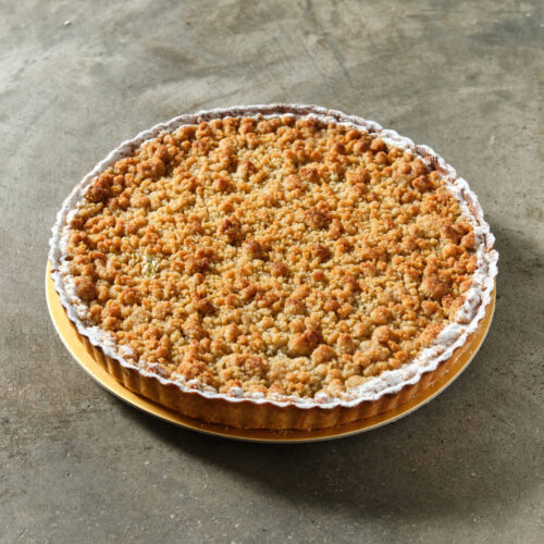 Old Fashion Crumble Apple Tart