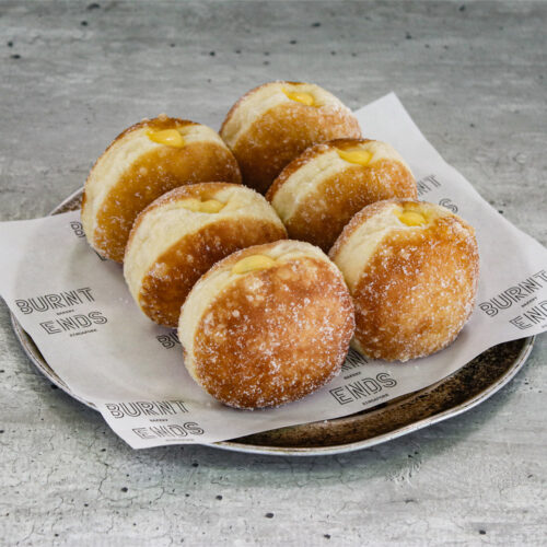 Passionfruit Curd Doughnuts