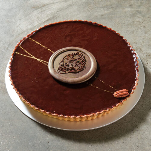 Father’s Day - Pecan Praliné Fleur de Sel Dark Chocolate Tart.